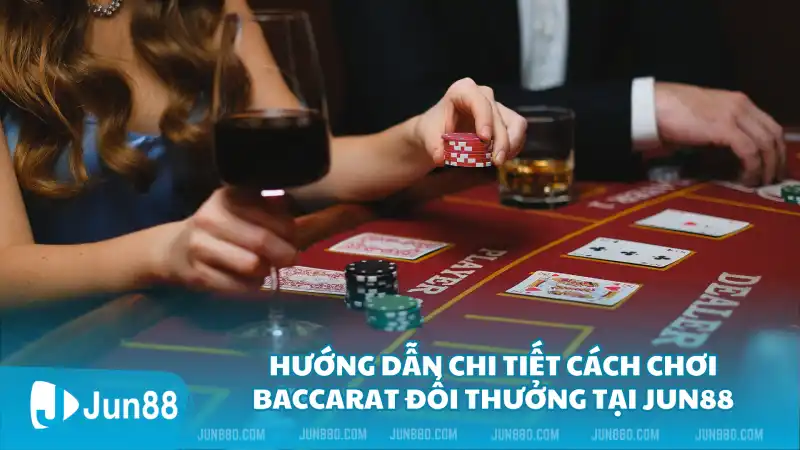 Hướng dẫn chi tiết cách chơi Baccarat đổi thưởng tại Jun88