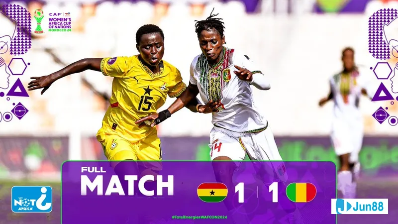 Hình ảnh hành động trong trận đấu giữa Ghana và Mali: Cầu Hình ảnh hành động trong trận đấu giữa Ghana và Mali: Cầu