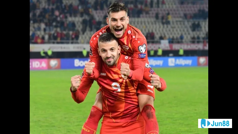 Cầu thủ Bắc Macedonia chuẩn bị cho trận đấu với Liechtenstein Cầu thủ Bắc Macedonia chuẩn bị cho trận đấu với Liechtenstein